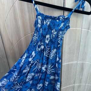 Disney Blue Smocked Dress